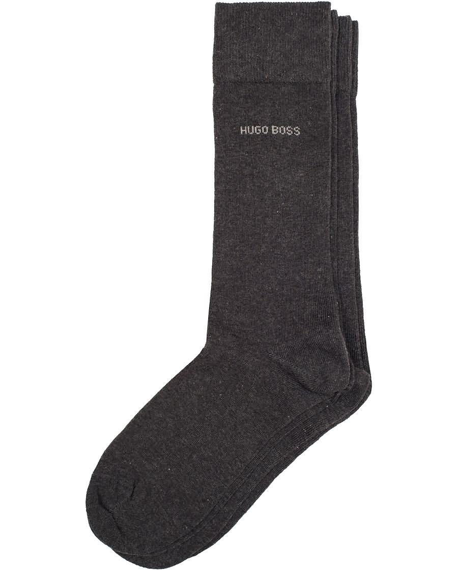 boss 2-pack rs uni socks grey Bare Kjøpe Det etp5y